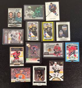 lot 234R image: B - Collection of 14 Hockey Sports Cards Featuring Gretzky, Crosby, Bergeron and More