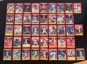 lot 236R image: B - Collection of Fleer League Leaders Baseball Cards