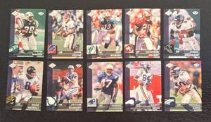 lot 245R image: B - 1998 Paramount Football Cards Featuring Marino, Manning, Moss and More