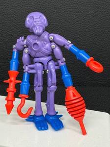 MEGO Micronauts Antron - Purple 6-Limb Alien with Interchangeable Weapons