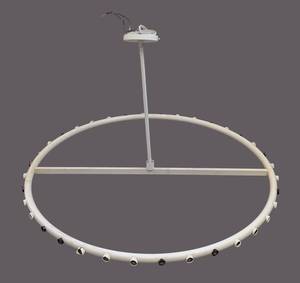 Vintage Alvin Lustig Ring Chandelier