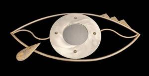 Vintage Thomas Mann Design Techno-Romantic Mirror