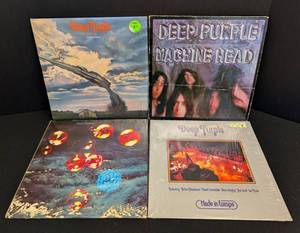 Deep Purple Records (Lot of 4)