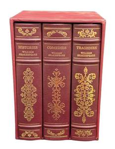 Franklin Mint Rockwell Kent Deluxe Shakespeare Complete Works - Histories, Comedies & Tragedies
