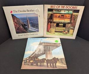 Doobie Brothers Vinyl LPs (Lot of 3)