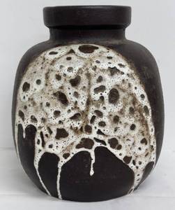 Vintage Lapid Hand-Painted Vase - Made in Israel, Model 181