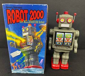 Robot 2000 Millennium Robot Battery Operated Toy with Box