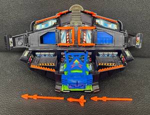 1994 Micro Machines ZBots Fang Fighter Playset with Accessories Inches