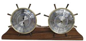 Jason Empire Weather Station Pair - Barometer, Thermometer, Hygrometer