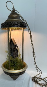 Vintage Grist Mill Oil Rain Lamp