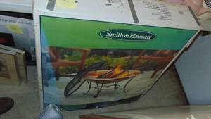 lot 4 image: New Open Box Smith and Hawken Fire Pit