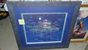 lot 9 image: 1984 Gilbert Williams Moon Temple 108400, 34.5 x 33