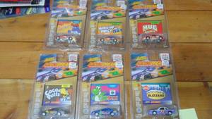 lot 91 image: 6-Johnny Lighting Racing Dreams Cars. Very Cool