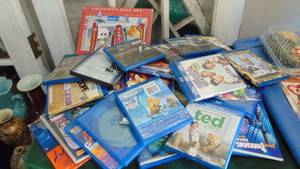 lot 123 image: DVDs and Blue Rays. Approx.38 Mostly Blue Ray
