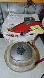 lot 145 image: Welding Helmet and Lantern