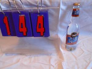 lot 144 image: Miller clear tap handle. Nice condition. Approx 9�. As shown.