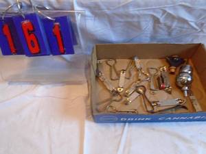 lot 161 image: Flat of assorted openers. Many brands. As shown.