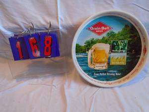 lot 168 image: Very nice Grain Belt Beer tray. Looks nearly new. As shown.