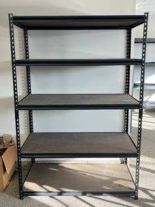 Heavy Duty 5-Shelf Steel Storage Rack 72x48.5x24.5 in.