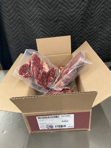 lot 52 image: K - Two Rivers S61045D Beef Ribeye Roll Steak - Beef Fat Added - Needle Tenderized - 10.60 lb