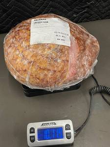 lot 102 image: Brennan Smoked Ham - Water Added, Fully Cooked, Approx 10 lb