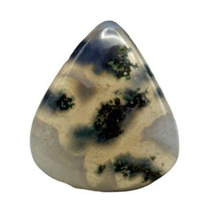 lot 1005 image: 15.82 Carat Natural Moss Agate
