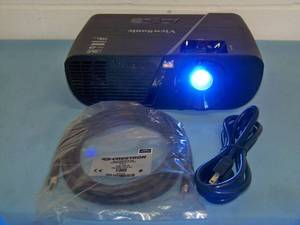 lot 53 image: ViewSonic PJD5155 LightStream 3300-Lumen SVGA 3D DLP Projector