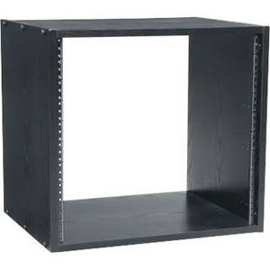 lot 36 image: Middle Atlantic BRK 12-22 Black Laminate Rack (12 Spaces) - NEW IN BOX