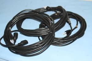 lot 112 image: Lot of 3 - New - 25 AC Power Extension Cables - Lot of 3 - New  Never Used