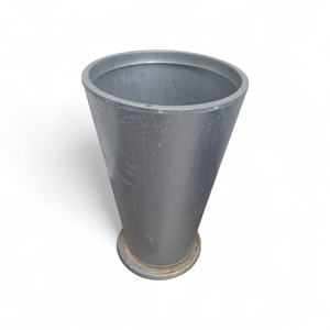 lot 13 image: Portable Metal Planter on Wheels