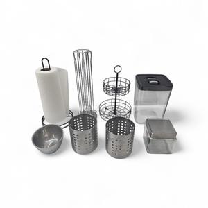 lot 21 image: Kitchen  Cafe Accessories 8 items