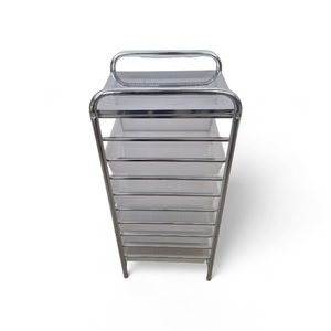 lot 40 image: Small Sliding Tray Organizer  Storage Unit