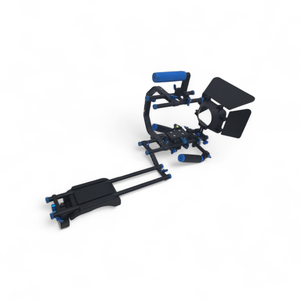 lot 43 image: Neewer DLSR Camera Shoulder Rig Kit