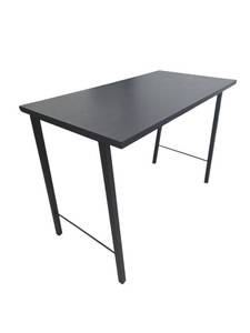 lot 50 image: Pub Height Table Black 60x30x42