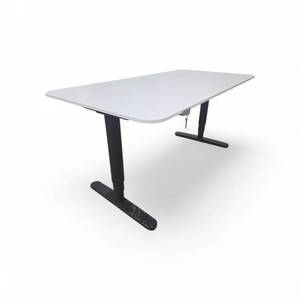 lot 53 image: Adjustable Height Power Table 63x32