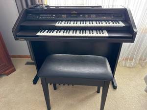 lot 74 image: Roland AT-10S Atelier Dual-Manual Digital Organ with Bench