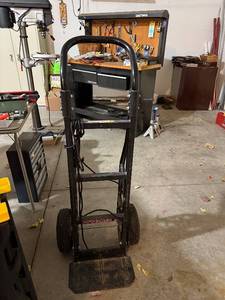lot 458 image: Craftsman Hand Truck - 500 lb Capacity - Tool Shop and Furniture Mover