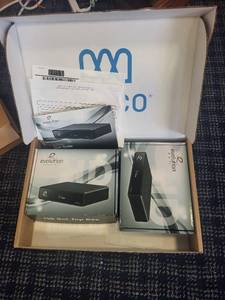 lot 104 image: Evolution Digital HD Set-Top Box Kit with Remotes, Cables, and Accessories