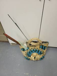 lot 239 image: Mixed Lot of Plumbing and Hardware Supplies with Basket