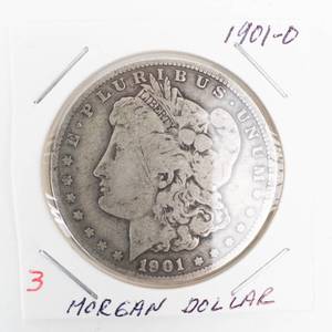 lot 3 image: 1901-O Morgan Dollar