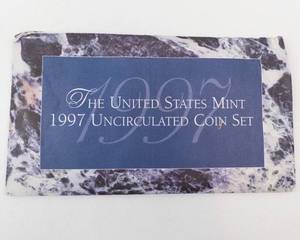 lot 78 image: 1997 10 coin Uncirculated set.