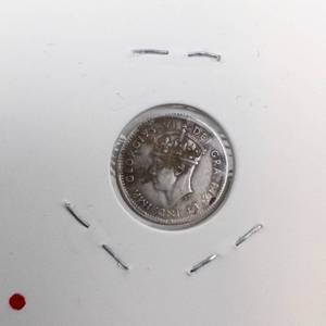 lot 107 image: 1941 C Newfoundland Canada dime