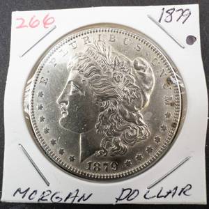 lot 266 image: 1879 Morgan dollar