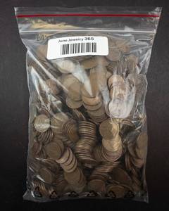 lot 365 image: Wheat Pennies - Lincoln Cent 5 lb Bag. CHECK DESCRIPTION