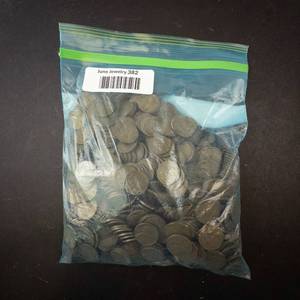 lot 382 image: Wheat Pennies - Lincoln Cent 1 lb Bag. CHECK DESCRIPTION