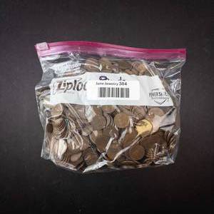 lot 384 image: Wheat Pennies - Lincoln Cent 1 lb Bag. CHECK DESCRIPTION