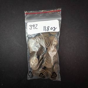 lot 392 image: Wheat Pennies - Lincoln Cent 11.8oz Bag. CHECK DESCRIPTION