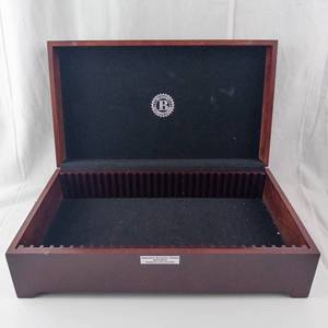 lot 2F image: Greatest National Parks 24k Gold Tribute Collection Wooden Box Bradford Authenticated