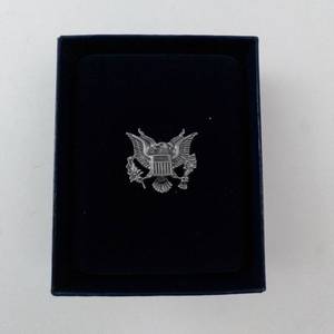 lot 65N image: 2004 Silver American Eagle One Dollar Coin -wspecification sheet & case