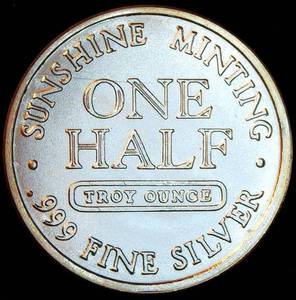 lot 70 image: 12 oz 999 Sunshine Minting Round